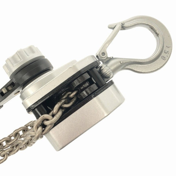 ☆未使用品 4点セット☆KITO キトー レバーブロック LX005 荷重0.5ton/0.5トン 揚程1.2m レバーホイスト 荷揚げ 吊り具117691 - 10