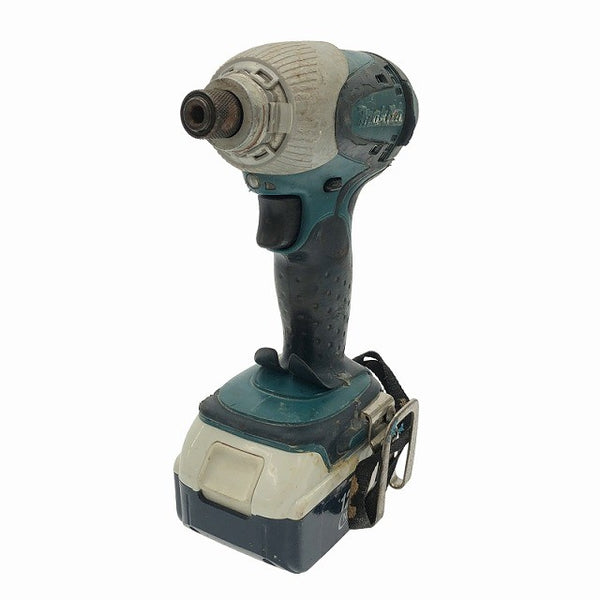 ☆中古品☆ makita マキタ 12V 充電式インパクトドライバー TD124D バッテリー2個(3.3Aｈ)充電器+ケース117459 - 4