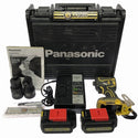 ☆中古品☆Panasonic パナソニック EXENA 14.4V/18V充電インパクトドライバ EZ1PD1T2Y バッテリ2個 充電器付 締付け132131 - 3