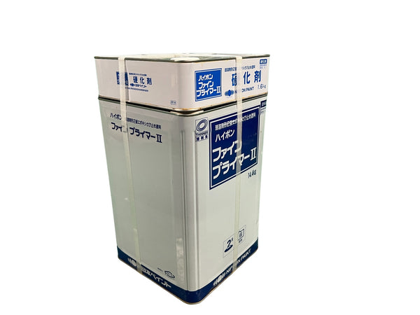 ☆未使用品☆日本ペイント ニッペ ハイポンファインプライマー2 16Kgセット ホワイト 弱溶剤2液エポキシ錆止め塗料 下塗り材 塗装用135063 - 5