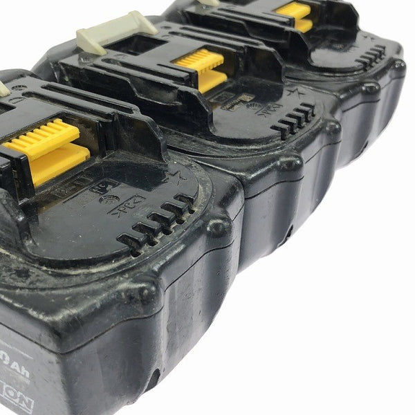 ☆中古品3個セット☆makita マキタ 18V 純正 リチウムイオンバッテリー 5.0Ah BL1850 4.0Ah BL1840 3.0Ah BL1830 蓄電池 充電池 - 6