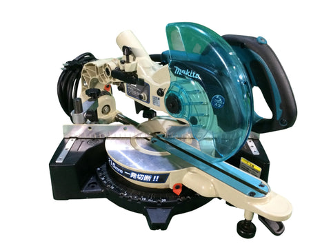 ☆中古美品☆makita マキタ 100V 165㎜ スライドマルノコ LS0611 卓上スライド丸ノコ ライト・レーザー無しモデル 木工 DIY118087 - 0