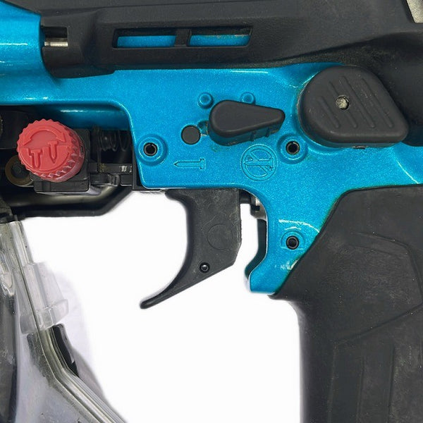 ☆中古品☆ makita マキタ 高圧 50mm エア釘打 AN534H 青/ブルー ロール釘打機 ロール釘打ち機 コイルネイラ エア工具 エアツール129710 - 7