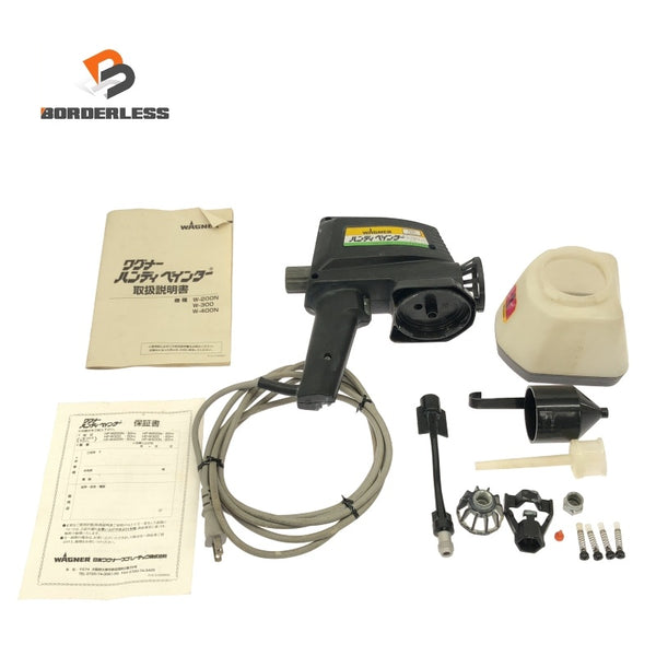 ☆中古品☆WAGNER 日本ワグナー ハンディペインター W-300 電動スプレーガン ペイント 塗装118093 - 1