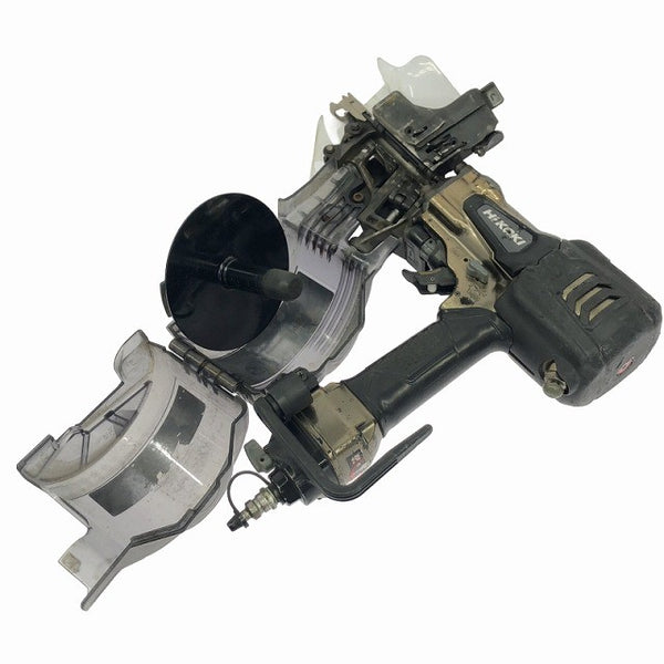 ☆中古品☆HiKOKI ハイコーキ 75mm 高圧ロール釘打機 NV75HR2(S)？ 切り替え機構付き エアーツール 大工道具123361 - 5
