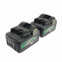 ☆中古品2点セット☆HiKOKI ハイコーキ 36V 2.5Ah 純正 マルチボルトバッテリー BSL36A18 リチウムイオンバッテリー 蓄電池 - 4