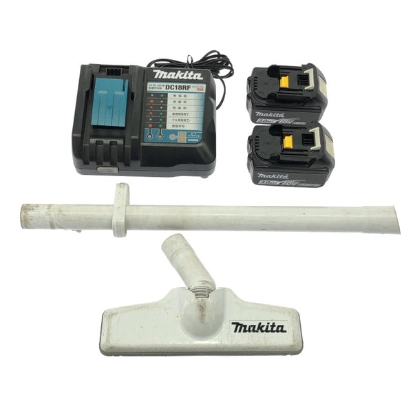 ☆中古品☆makita マキタ 18V 充電式クリーナー CL281FD バッテリ2個(18V3.0Ah) 充電器付 コードレス 掃除機 電動工具118672 - 10