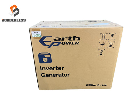 ☆未使用品☆ EARTHPOWER アースパワー 1.8kVA インバーター ポータブル発電機 EF1800iS アウトドア 防災 停電130796