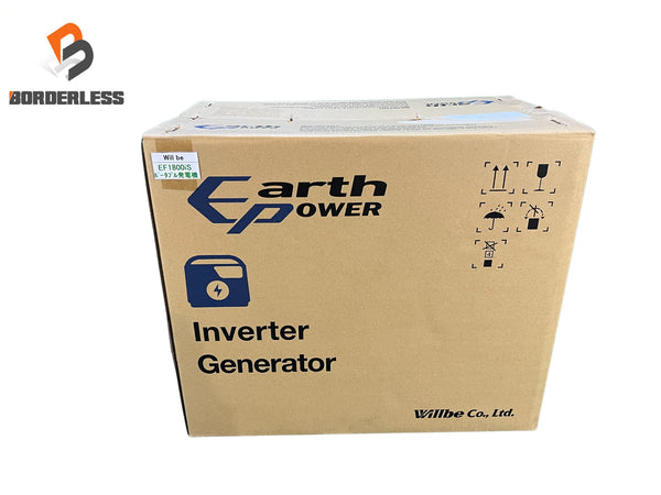 ☆未使用品☆ EARTHPOWER アースパワー 1.8kVA インバーター ポータブル発電機 EF1800iS アウトドア 防災 停電130796 - 1