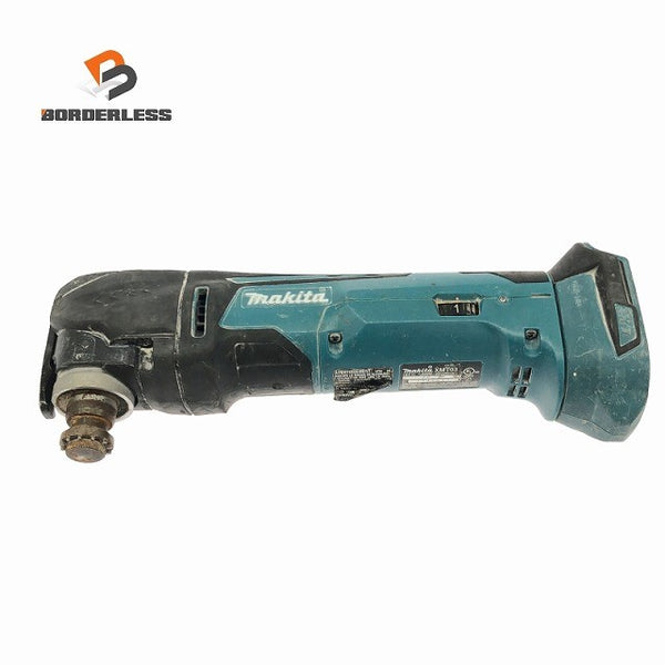 ☆中古品☆makita マキタ 18V 充電式マルチツール XMT03 本体のみ コードレス バッテリー式 カットソー USAマキタ121195 - 1