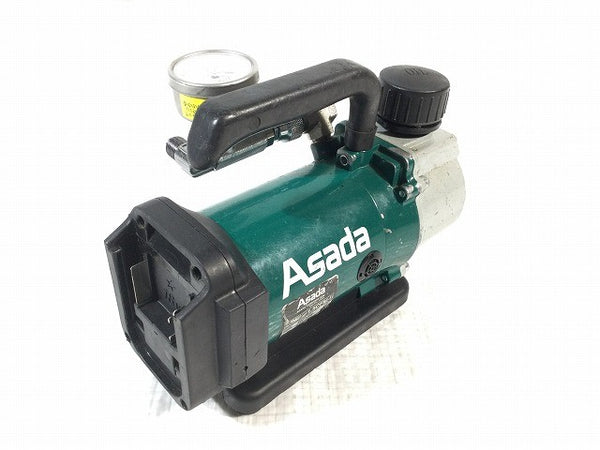 ☆中古品☆ASADA アサダ 18V 充電式真空ポンプ 1.5CFM-B 本体のみ コードレス マキタバッテリー対応121145 - 3