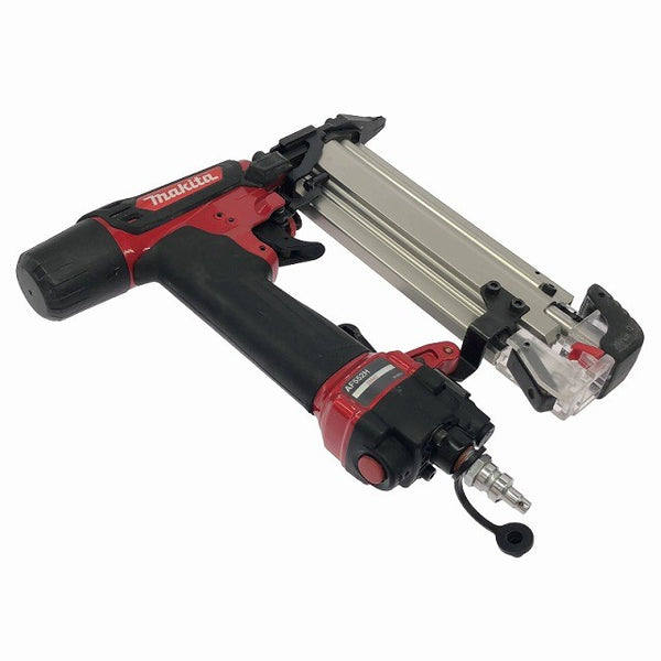☆中古品☆makita マキタ 55mm 高圧 仕上釘打機 AF552H 赤 フィニッシュネイラ 仕上釘打ち機 仕上げ釘打機 エア工具135881 - 6