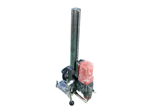 ☆中古品☆Hakken ハッケン 100V ダイヤモンドコアドリル 型番不明 CL-493 台座付き 電動工具 穴あけ130652 - 0