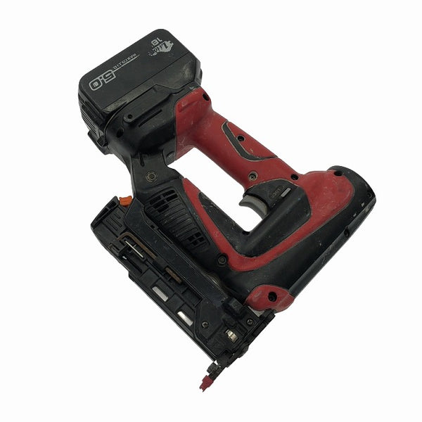 ☆中古品☆MAX マックス 充電式ピンネイラ TJ-35P3 バッテリ1個(18V 5.0Ah) ケース付 - 7