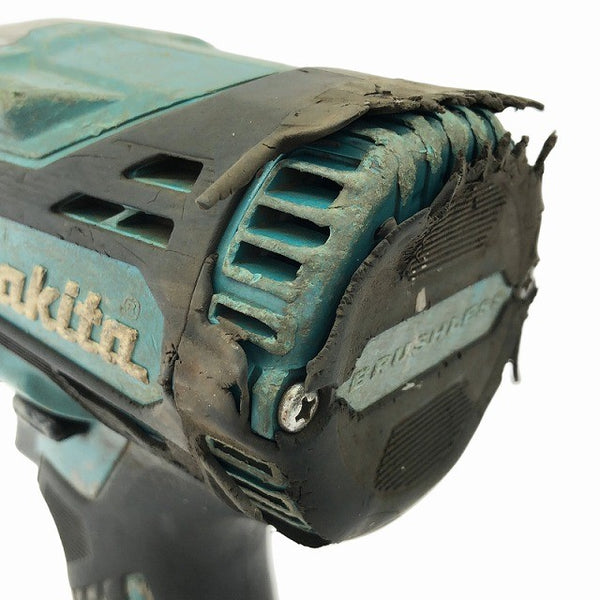 ☆中古品☆makita マキタ 18V 充電式インパクトレンチ TW300D 工具キャッチャー付属 締付 締め付け コードレス 電動工具137881 - 10