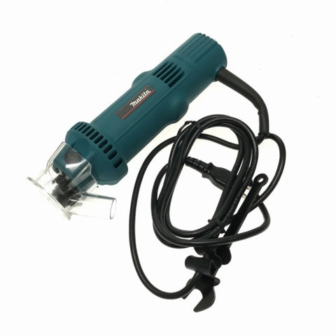 ☆未使用品☆makita マキタ 100V 防じんボードトリマー 3706BSK ルーター 穴あけ 面取り 溝切り 木材加工 コード式 電動工具135711 - 0