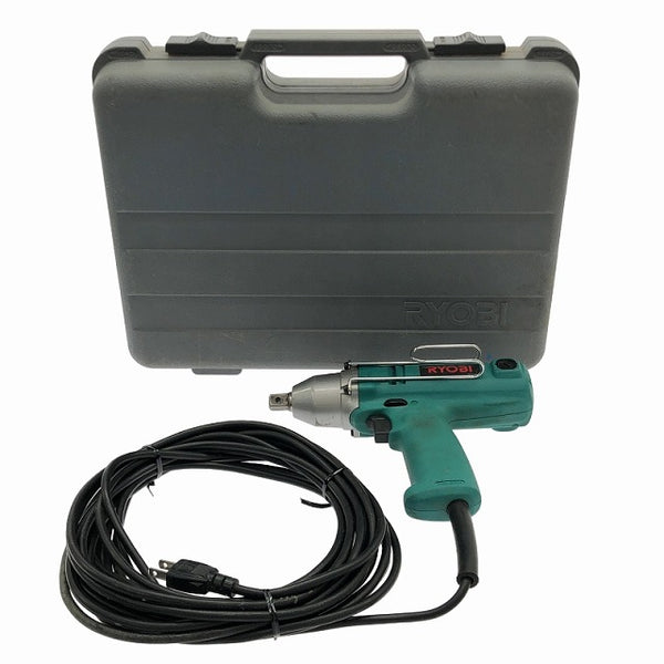 ☆中古品☆RYOBI リョービ 100V インパクトレンチ IW-150 ケース付 コード式 電動工具 - 3