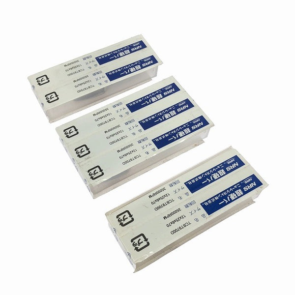 ☆未使用品7点セット☆NRS ニューレジストン株式会社 超硬バー TCBT9700D×7点セット サイズ 12×25×6×70 回転数35000RPM - 5
