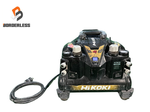 ☆中古品☆ HiKOKI ハイコーキ 100V 50/60Hz 常圧エアコンプレッサ EC1245H3 電動工具 エア工具126530