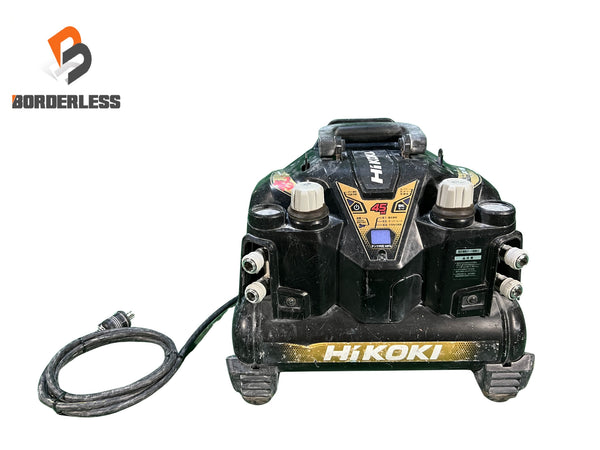 ☆中古品☆ HiKOKI ハイコーキ 100V 50/60Hz 常圧エアコンプレッサ EC1245H3 電動工具 エア工具126530 - 1