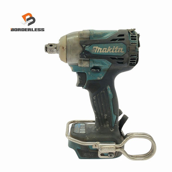 ☆中古品☆makita マキタ 18V 充電式インパクトレンチ TW300D 工具キャッチャー付属 締付 締め付け コードレス 電動工具137881 - 1
