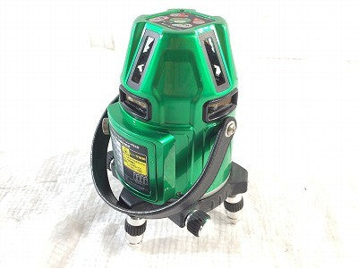 .☆中古品☆MAX マックス グリーンレーザ墨出器 LA-S801DG 受光器(LA-D5GNV) ケース付 グリーンレーザー墨出し器 - 6