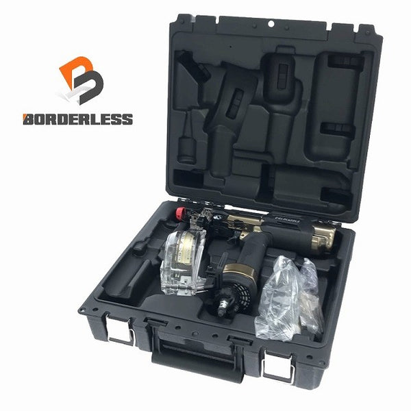 ☆未使用品☆ HiKOKI ハイコーキ 41mm 高圧 ねじ打機 WF4HS ハイゴールド ケース付 ねじ打ち機127648 - 1