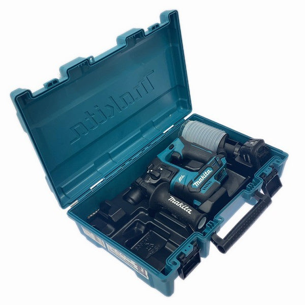 ☆中古美品☆makita マキタ 10.8V 16mm 充電式ハンマドリル HR166D バッテリー1個(4.0Ah) 集じんカップ ケース付 ハンマードリル130928 - 2