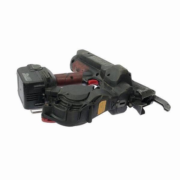 ☆中古品☆ MAX マックス 14.4V 充電式鉄筋結束機ツインタイア RB-442T-B2C/1450A バッテリー2個(5.0Ah)充電器 ケース付き128210 - 5