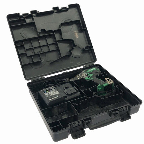 ☆中古品☆ HIKOKI ハイコーキ 36V 充電式インパクトドライバ WH36DA イエロー 本体+充電器+ケース 116851116851 - 0