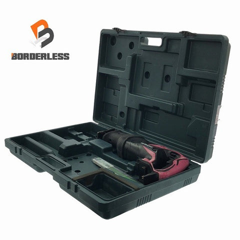☆中古品☆HITACHI 日立工機 14.4V コードレスセーバソー CR14DSL 本体+替刃4枚付き(未使用) 充電式 レシプロソー セーバーソー