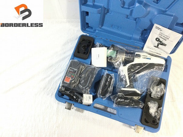 ☆未使用品☆IZUMI イズミ 泉精器 21.6V 充電油圧式多機能工具 S7G-M325R バッテリ1個(2.0Ah) 充電器 ケース付 圧着工具 圧着機123506 - 1