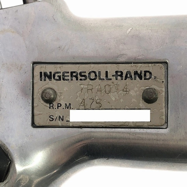 ☆未使用保管品☆Ingersoll Rand インガソールランド エアドリル 7RAQT4 スパナ1本 六角レンチ付き タッパー エアツール エア工具105158 - 6