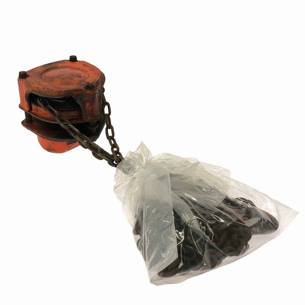 ☆中古品☆ELEPHANT 象印 エレファント チェーンブロック K-75 揚程2.5m 1/2ton 0.5トン 500kg ホイスト 吊り 運搬 荷揚げ128886 - 5