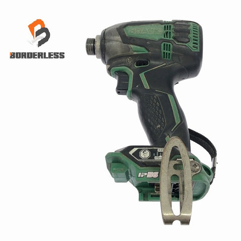 ☆中古品☆ HITACHI 日立工機 18V コードレスインパクトドライバー WH18DDL2 緑/グリーン 本体のみ 電動工具