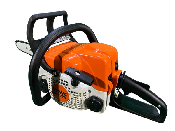 ☆比較的綺麗 替刃付き☆STIHL スチール エンジンチェンソー MS170 エンジン式 チェーンソー 造園 伐採130577 - 5