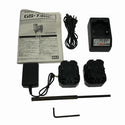 ☆中古品☆ MAX マックス 6V 38mm ガスネイラ GS-738C バッテリー2個(6V 1.5Ah)充電器 ケース付 ピン打ち機/くぎ打機/クギ129727 - 9