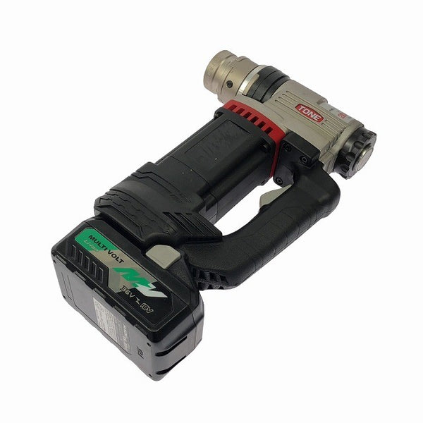 ☆未使用保管品☆TONE トネ 36V コードレス建方1番 CKS250 幅211mm シャーレンチ バッテリー2個(BSL36B18)充電器+パーツ+ケース132881 - 4