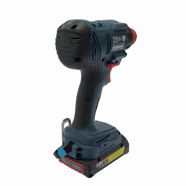 ☆中古美品☆BOSCH ボッシュ 18V コードレスインパクトドライバーレンチ GDX18V-180 バッテリー1個(2.0Ah)充電器+ケース112679 - 6