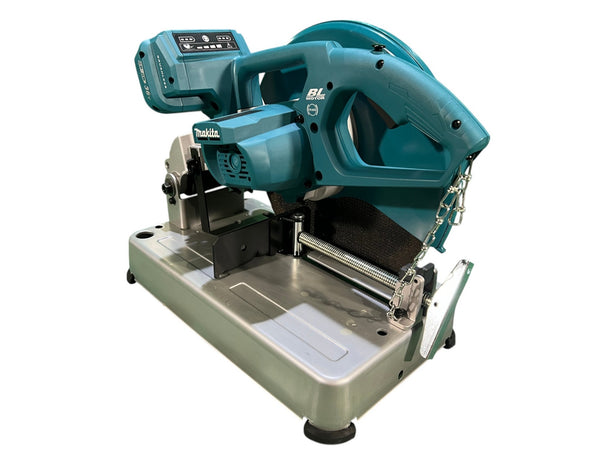 ☆美品☆makita マキタ 18V+18V 36V 355mm 充電式切断機 LW141D 本体のみ 電動工具 鉄工 軽天材切断131732 - 4