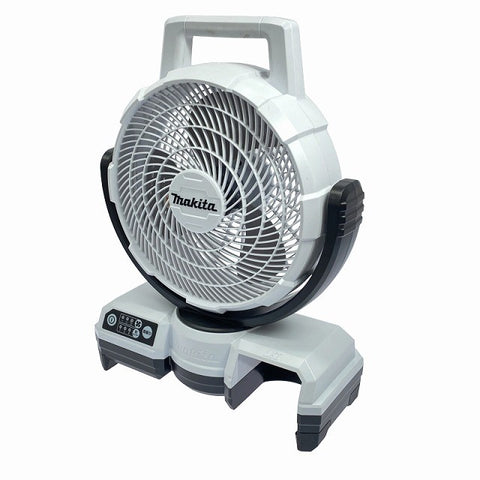 ☆比較的綺麗☆makita マキタ 14.4V/18V/100V 充電式ファン CF203D 白 本体＋ACアダプタ付 コードレス 送風機 扇風機124306 - 0