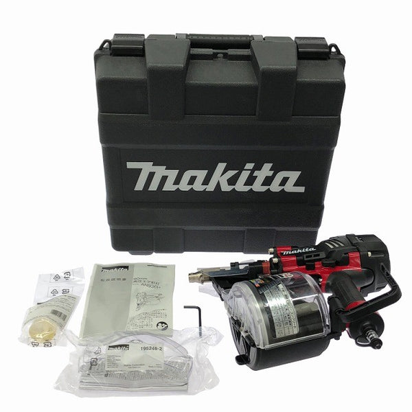 ☆未使用品☆makita マキタ 90mm 高圧 エア釘打機 AN936H 赤/レッド エア釘打ち機 コイルネイラ ロール釘打機 ロール釘打ち機128563 - 3