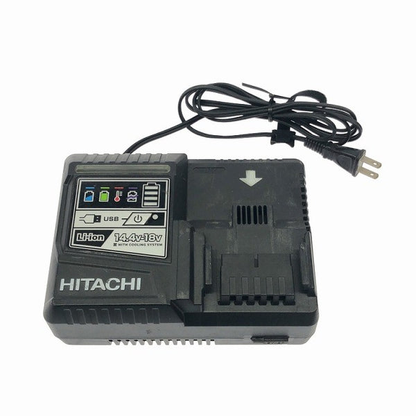 ☆中古品☆ HIKOKI ハイコーキ 36V 充電式インパクトドライバ WH36DA イエロー 本体+充電器+ケース 116851116851 - 10