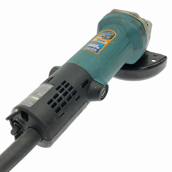 ☆中古品☆makita マキタ 100V 100mm ディスクグラインダー 9533B コード式 ディスクサンダー 研磨機 切断 研削 切削131109 - 4