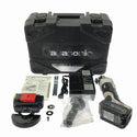 ☆中古品☆Panasonic パナソニック 18V 充電ディスクグラインダー EZ46A1 グレー バッテリ2個(18V 5.0Ah) 充電器 ケース付 研磨130521 - 3