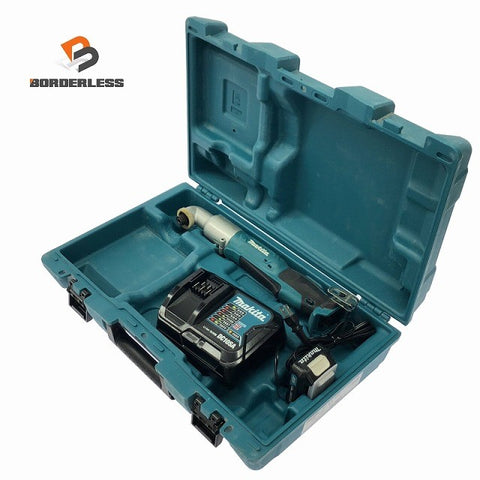 ☆中古品☆makita マキタ 充電式アングルインパクトドライバ TL064DSH バッテリ1個(10.8V1.5Ah) 充電器 ケース125402