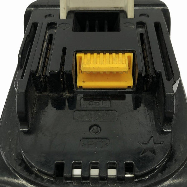 ☆中古品3点☆makita マキタ 18V 6.0Ah 純正 リチウムイオンバッテリー BL1860B 2個 残量表示付 充電器 DC18RC 蓄電池137173 - 8