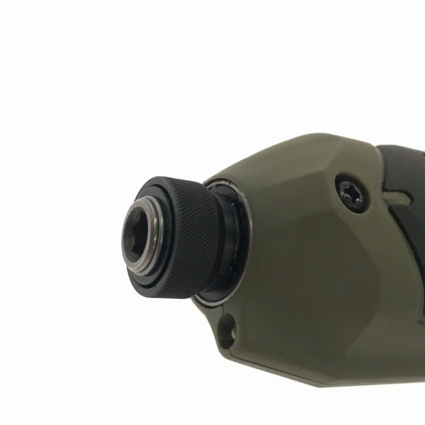 ☆未使用品☆makita マキタ 7.2V 充電式ペンインパクトドライバー TD022DSHXO オリーブ バッテリ2個(7.2V1.5Ah) 充電器 ケース131067 - 8