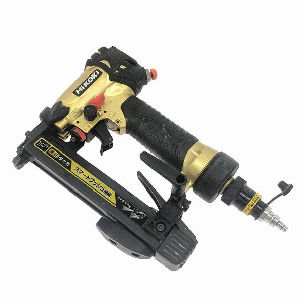 ☆中古品☆HiKOKI ハイコーキ 高圧 エアタッカー N2504HMB ステープル幅4mm 長さ25mm エアータッカー エア工具 エアーツール135985 - 2