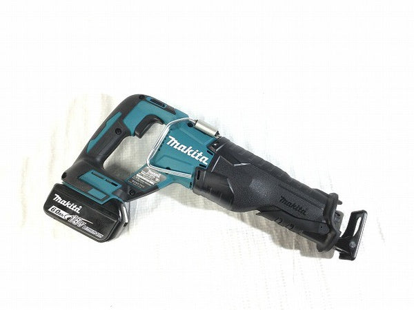☆未使用品☆makita マキタ 18V 充電式レシプロソー JR187DRGX バッテリ2個(6.0Ah) 充電器 ケース付 コードレスセーバソー136147 - 5